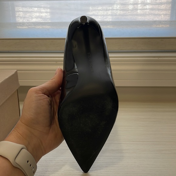 Steve Madden Vivvaa Black Patent Heels - Picture 2 of 4